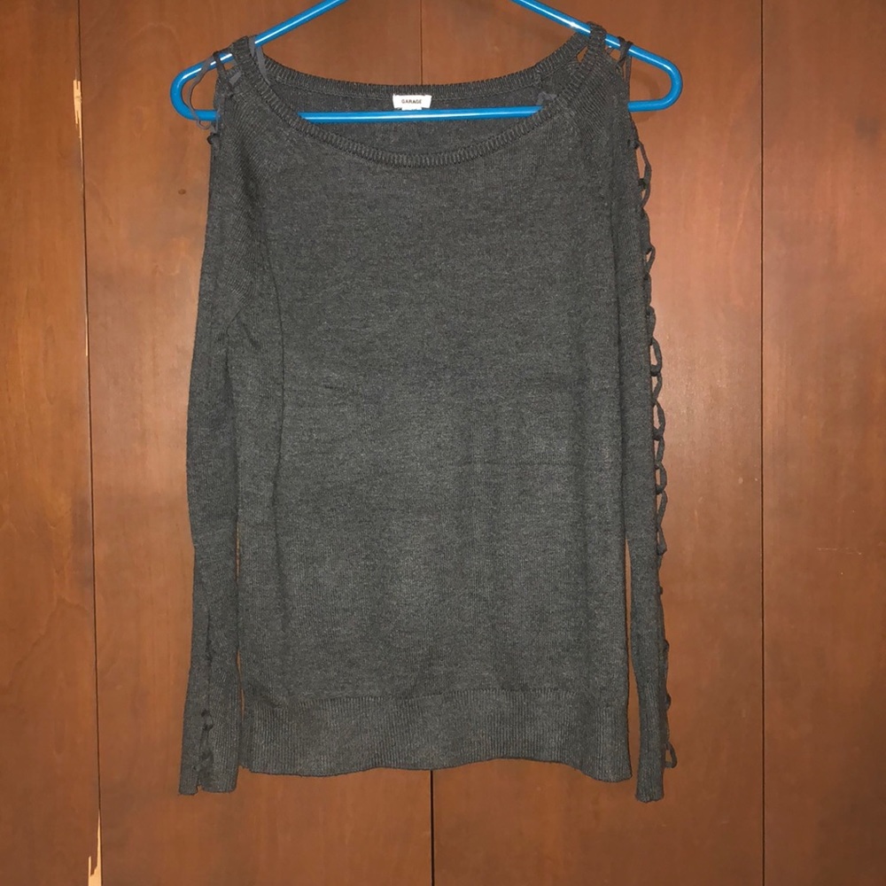 Dark grey sweater (SUPER cute and comfy)